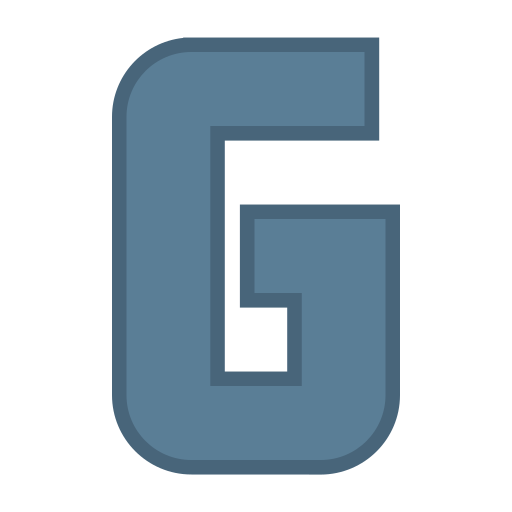 lettre g Generic color lineal-color Icône