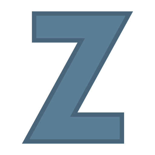 buchstabe z Generic color lineal-color icon