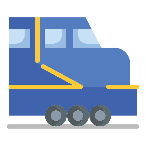 貨物列車 Generic color fill icon