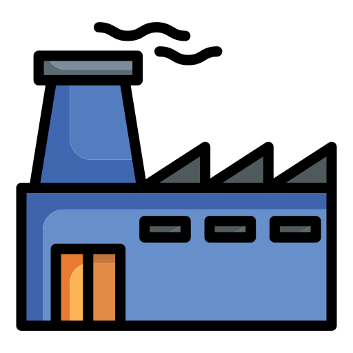 Factory Generic color lineal-color icon