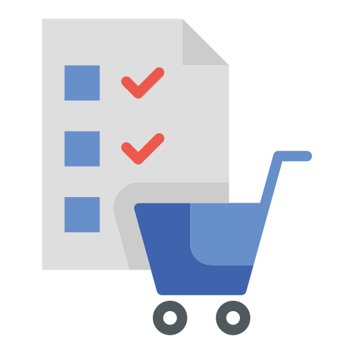 Shopping list Generic color fill icon