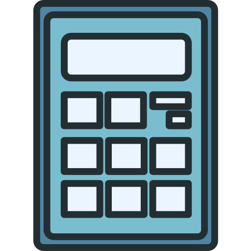 calculadora Good Ware Lineal Color icono
