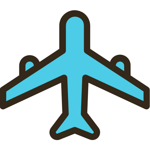 flugzeug Good Ware Lineal Color icon