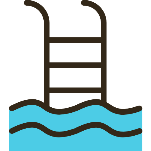 schwimmbad Good Ware Lineal Color icon