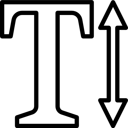 text bearbeiten Aphiradee (monkik) Lineal icon