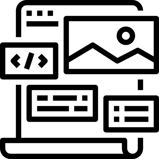 diseño web Aphiradee (monkik) Lineal icono