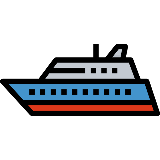 Boat Aphiradee (monkik) Lineal Color icon