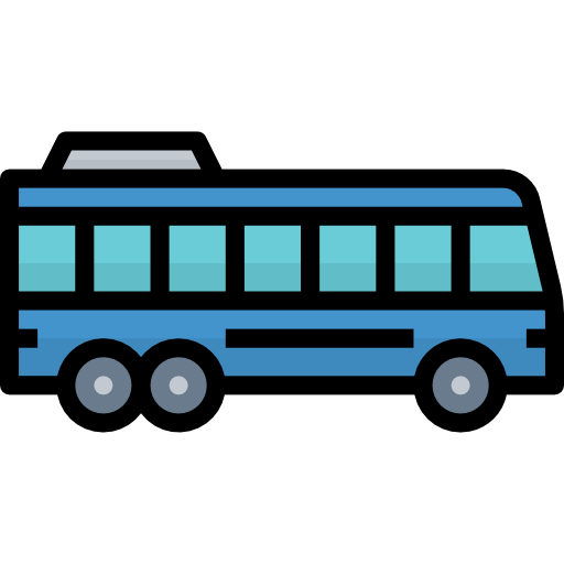 autobus Aphiradee (monkik) Lineal Color ikona