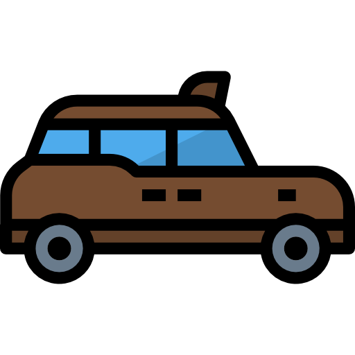タクシー Aphiradee (monkik) Lineal Color icon