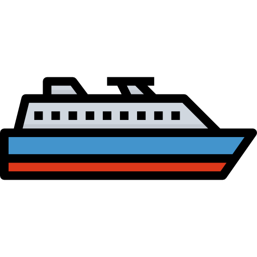 navio Aphiradee (monkik) Lineal Color Ícone