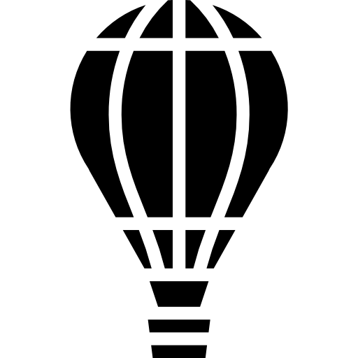 globo aerostático Aphiradee (monkik) Fill icono