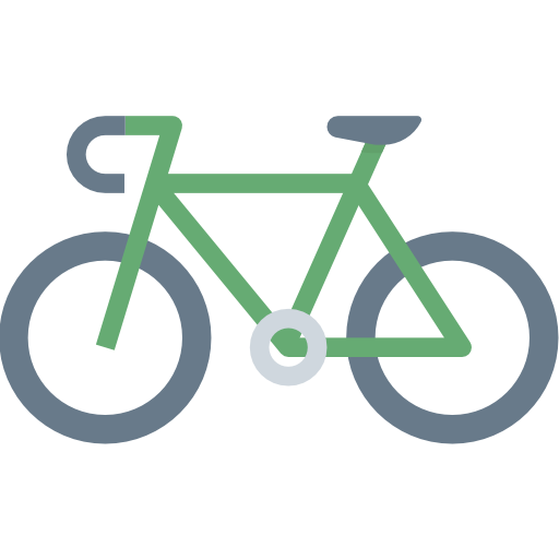 bicicletta Aphiradee (monkik) Flat icona