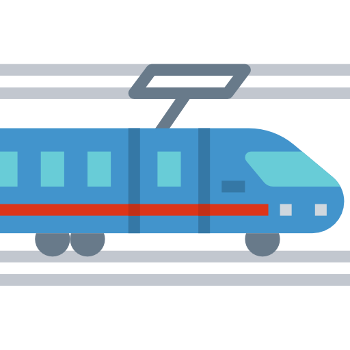 Train Aphiradee (monkik) Flat icon