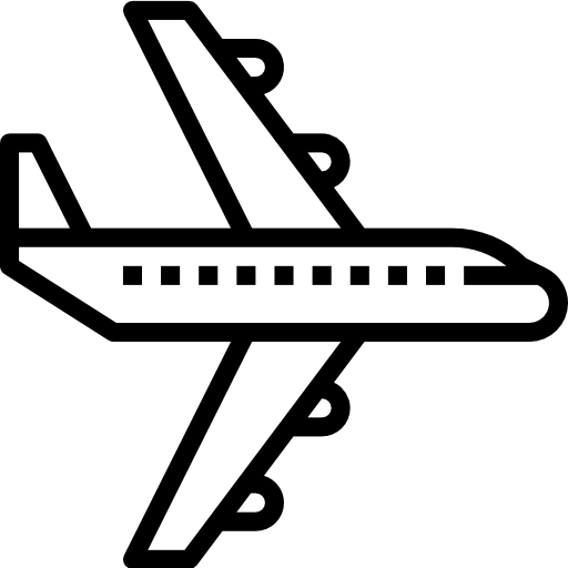vliegtuig Aphiradee (monkik) Lineal icoon