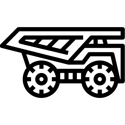 ダンプトラック Aphiradee (monkik) Lineal icon