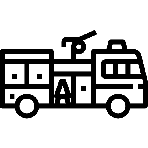 消防車 Aphiradee (monkik) Lineal icon