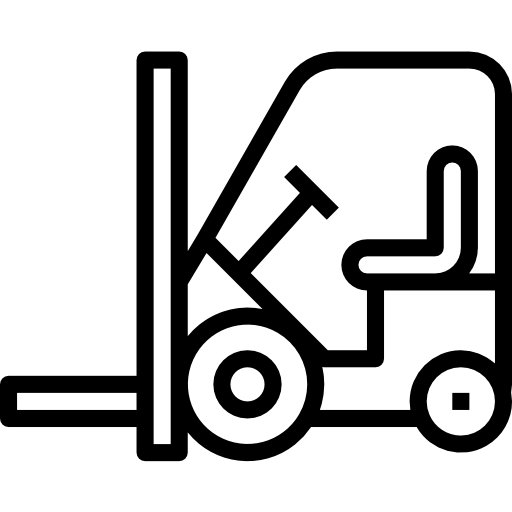 フォークリフト Aphiradee (monkik) Lineal icon