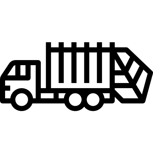 ごみ収集車 Aphiradee (monkik) Lineal icon