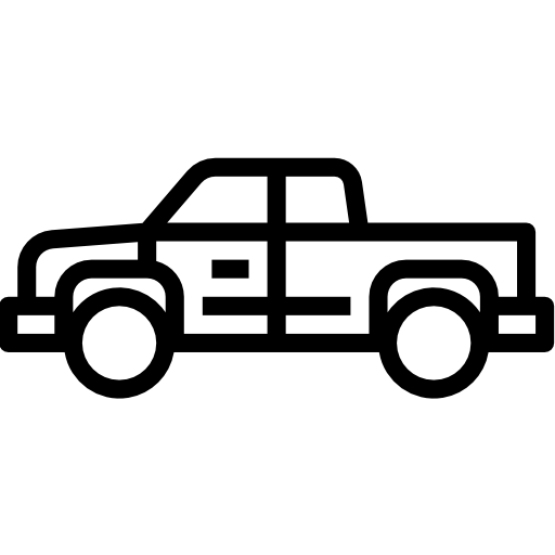ピックアップトラック Aphiradee (monkik) Lineal icon