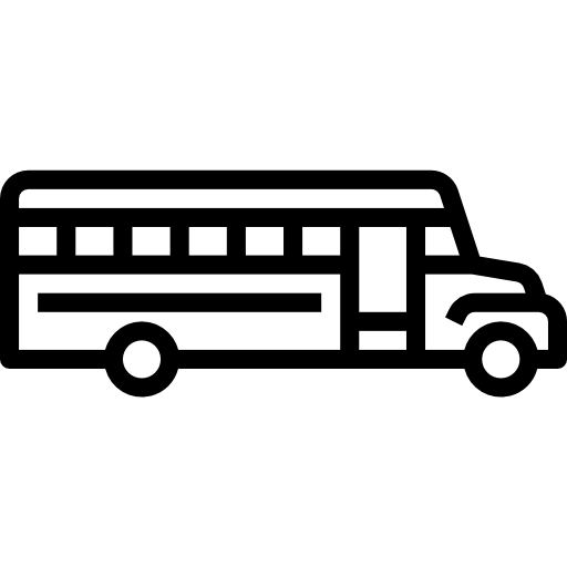 スクールバス Aphiradee (monkik) Lineal icon