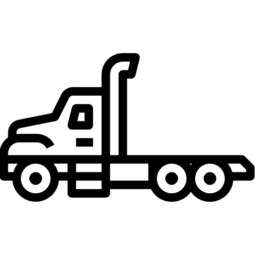 トレーラー Aphiradee (monkik) Lineal icon