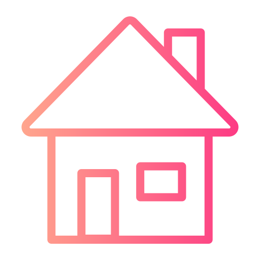 Дом Generic gradient outline иконка