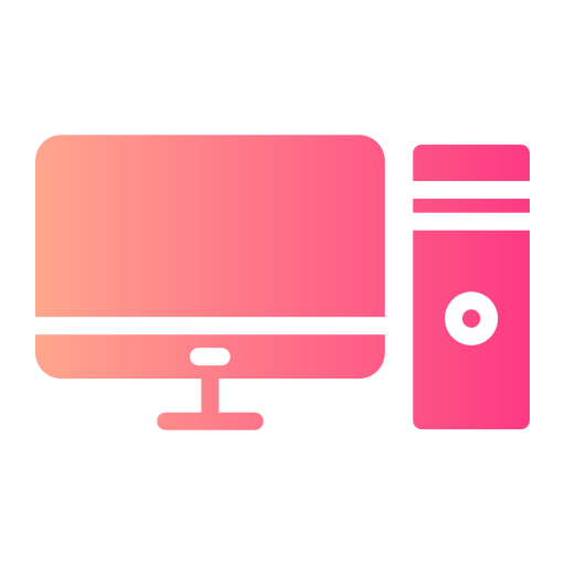 computer Generic gradient fill icon