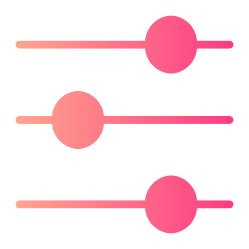 configuración Generic gradient fill icono