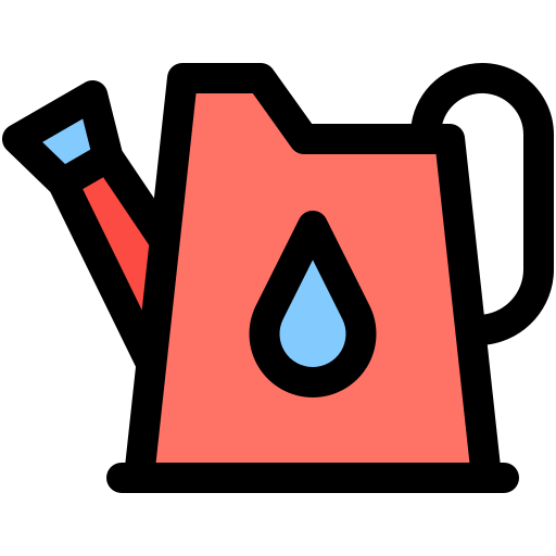 물 뿌리개 Generic color lineal-color icon