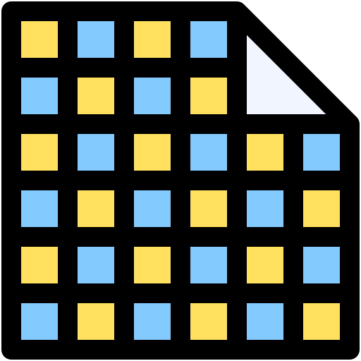 テーブルクロス Generic color lineal-color icon