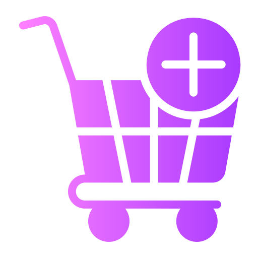 ショッピングカート Generic gradient fill icon