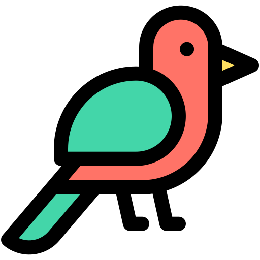 pájaro Generic color lineal-color icono