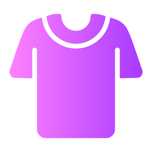camiseta Generic gradient fill Ícone