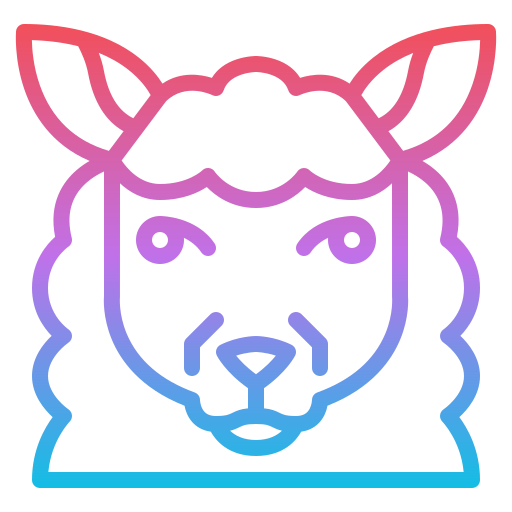 Sheep Generic gradient outline icon