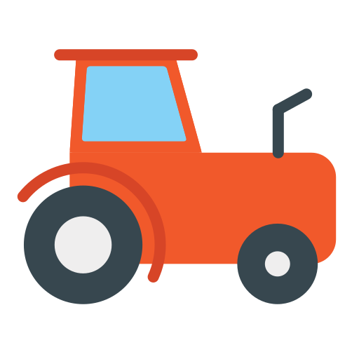 tractor Generic color fill icono