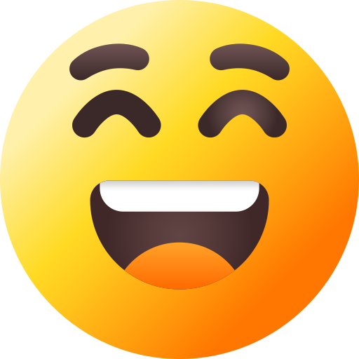 Laugh Generic gradient fill icon