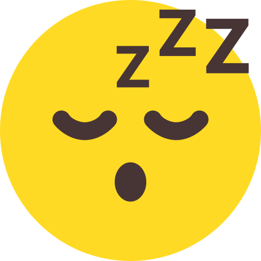 Sleeping Generic color fill icon