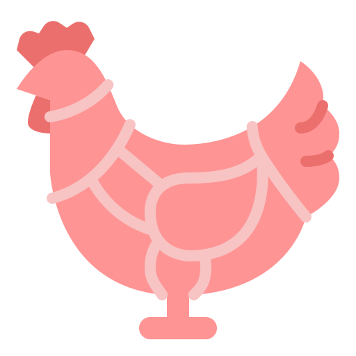 Курица Generic color fill иконка