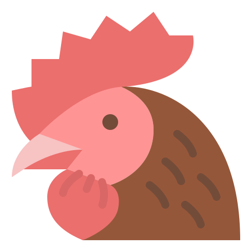 닭 Generic color fill icon