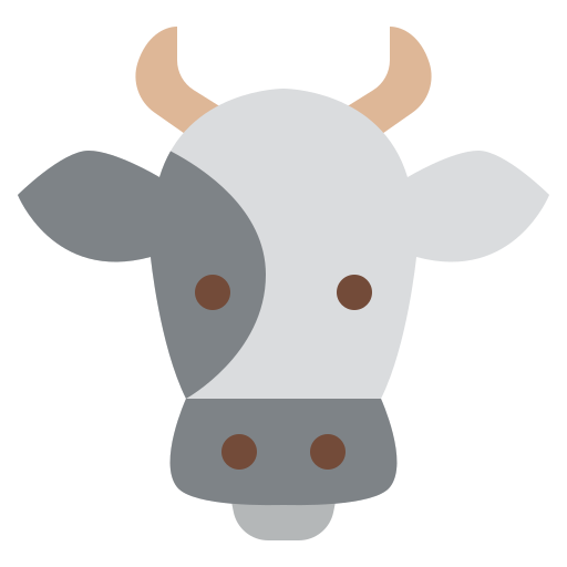 vaca Generic color fill icono