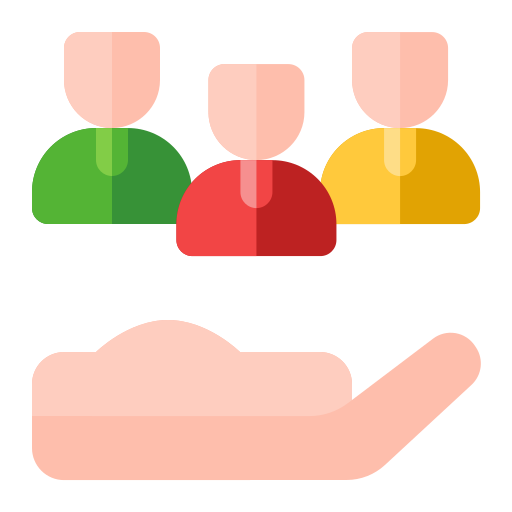 Customer Generic color fill icon