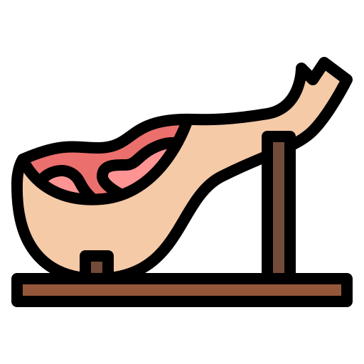 Свиная нога Generic color lineal-color иконка