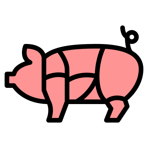cerdo Generic color lineal-color icono