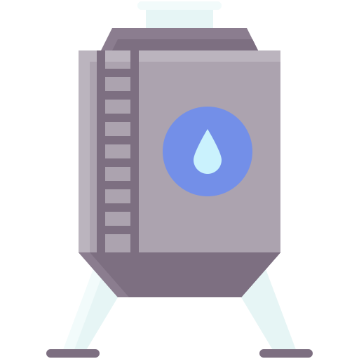 zbiornik wodny Generic color fill ikona