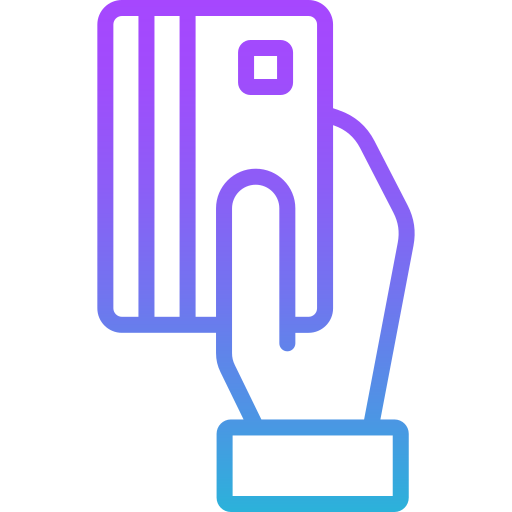 카드결제 Generic gradient outline icon