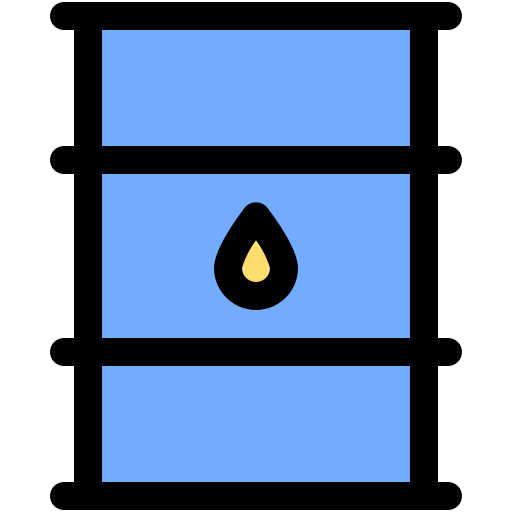 beczka oleju Generic color lineal-color ikona