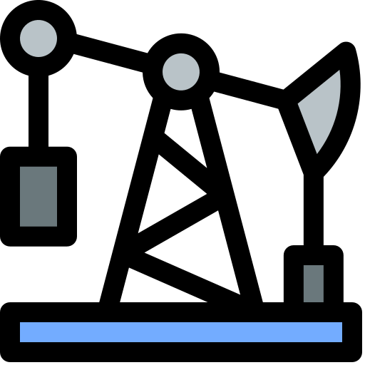 pumpjack Generic color lineal-color ikona
