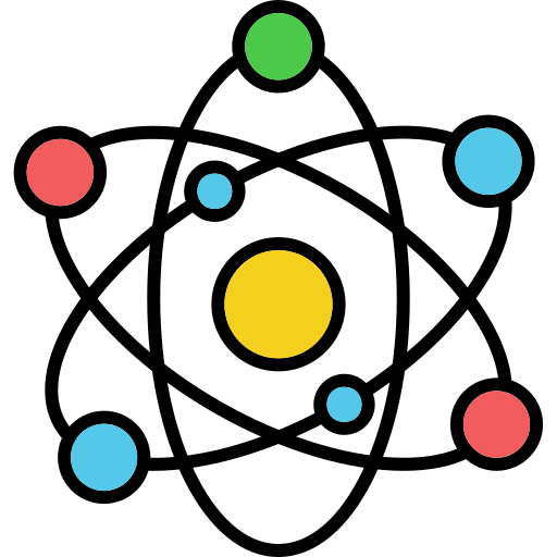 atómico Generic color lineal-color icono