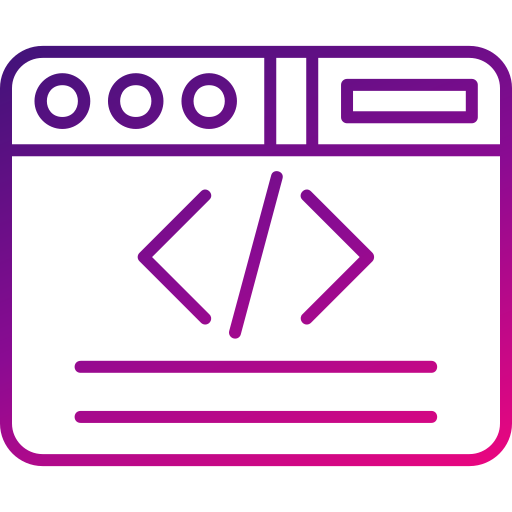 sviluppo Generic gradient outline icona