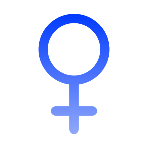 femmina Generic gradient outline icona